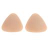 Triangle Sticky Bra Pads Water Proof Thin Edge Deep V Soft Reusable Adhesive Bra Inserts Pads 8cm