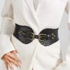 Vintage Waist Belt Elastic Sash for Women Fashionable Waistband Waist Ornament Jewelry for Parties and Weddings