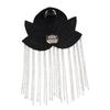 Rhinestone Fringe Shoulder Mark Brooch Shoulder Flash Jewelry Theatre Armband  Cosplay