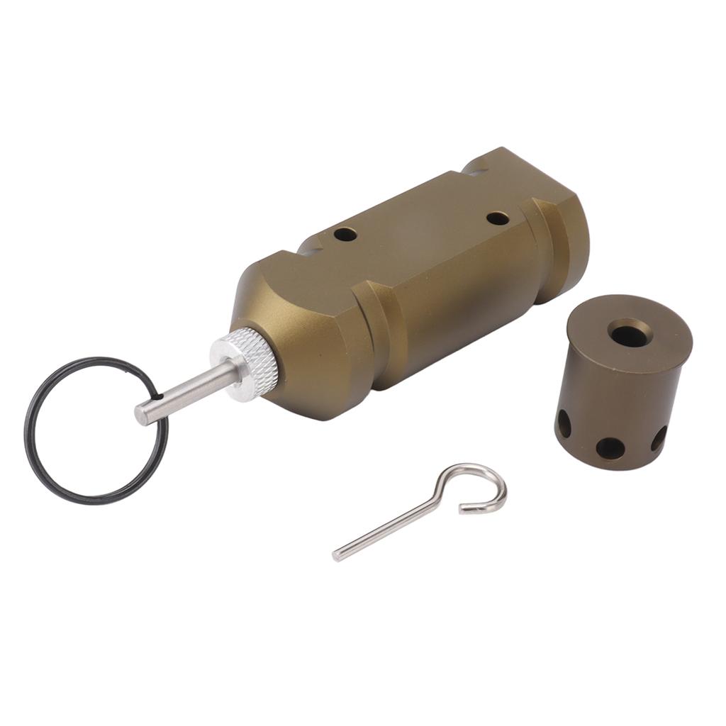 Perimeter Trip Alarm Aluminum Alloy 360 Degree Coverage Quad Camping Trip Wire Alarm Device