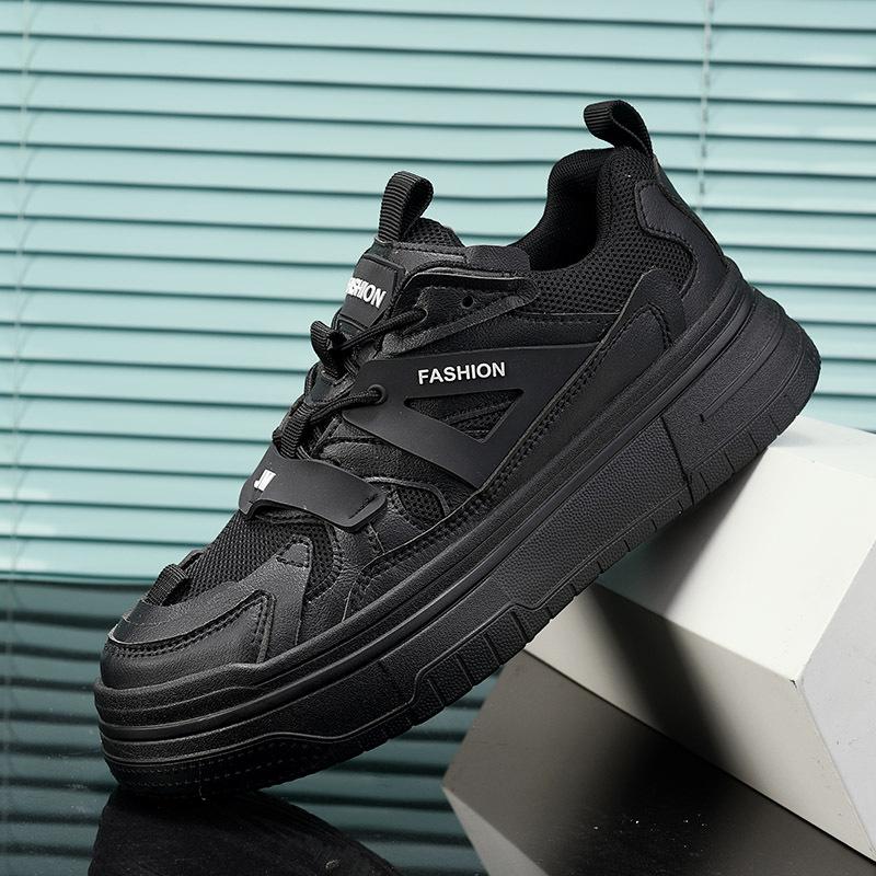 

2025 summer new European station ins large size 45 trendy men s shoes versatile thick sole increase high quality board shoes casual shoes 45