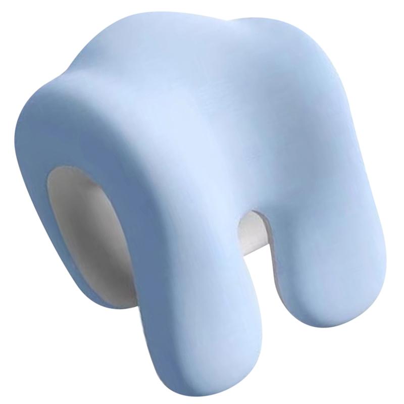 AS60-Polštář opěrky zad kancelářské židle Ergonomická opěrka hlavy Paměťová pěna Podpora krku a pasu Herní Spací polštářek Šlofík