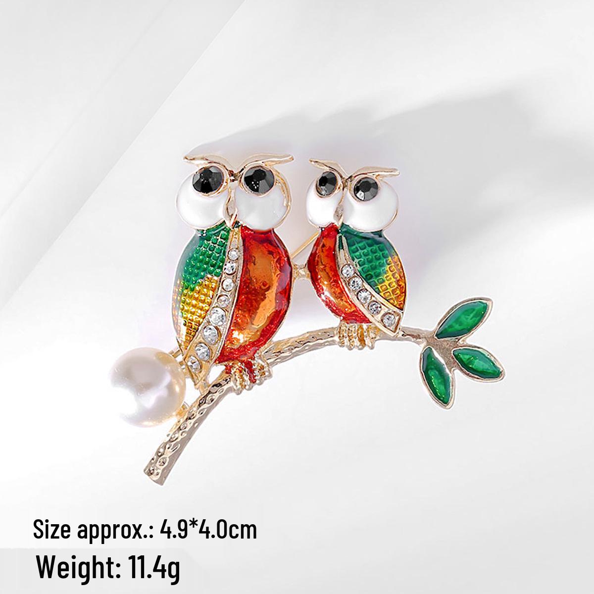 

Брошь Феникс Павлин Сова: Элегантная женская булавка-корсаж