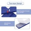 8Pcs/Set Rectangle Felt Cork Board Bar Strips Self-Adhesive Bulletin Board Strip Memo Schedule Photo Display for Wall Decoration