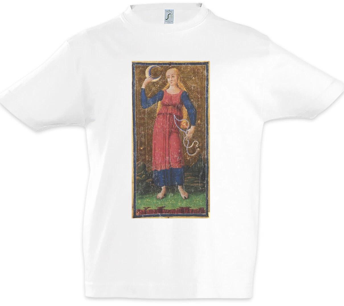 Tarot Arcanum Moon Kids Boys kids boys T-Shirt Card Logo The Moon The Card Cards 100