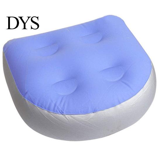Whirlpool Bad Spa Sitzerhöhung Matte Pad Aufblasbares Stuhlkissen mit Saugnapf