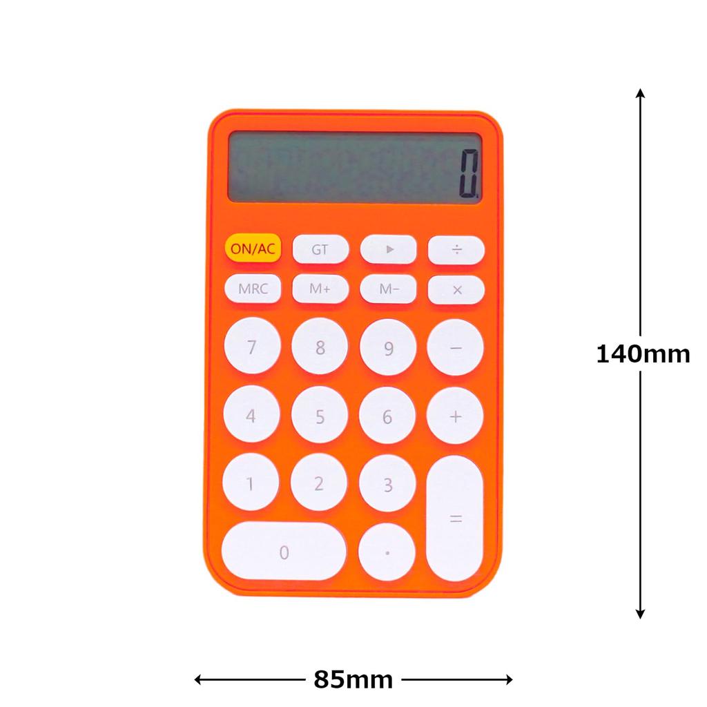 Modern Trading Vitamin 120721 12-Digit Calculator, Orange,