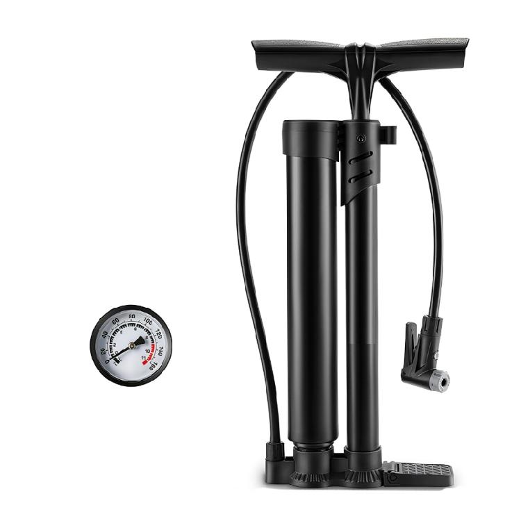 High Pressure Floor Bike Pump Inflator Cycling Manual Tire Pump with Gauge Bicycles Floor Pump Manual Air pumps