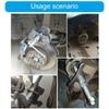 12pcs/13pcs Heavy Duty Brake Caliper Compressor Tool Set Compressor Rewind Tool for Most Vehicle Car Disc Brake Caliper