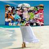 Goku Anime Beach Towel, Super Soft Microfiber, Gift for Her/Him, Birthday, for Pool, Beach, Travel, Home Decor Fan gifts