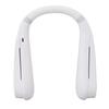 USB Rechargeable Bladeless Neck Fan Ultra Quiet, Personal Cooling Fan with LED Display Adjustable Speeds Comfortable Headphone Design for Office Home