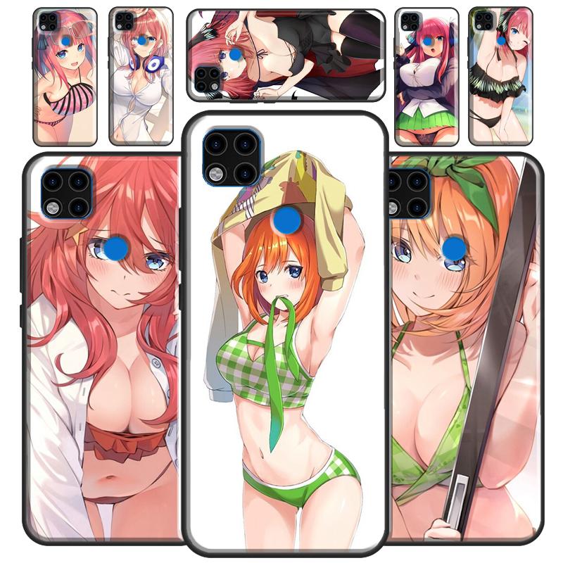 

Nino Yotsuba Nakano Quintessential Quintuplets для Xiaomi Redmi Note 11 Pro, чехол для телефона Redmi 9T 9C 10S Note 9 10 Pro, чехол Redmi 7
