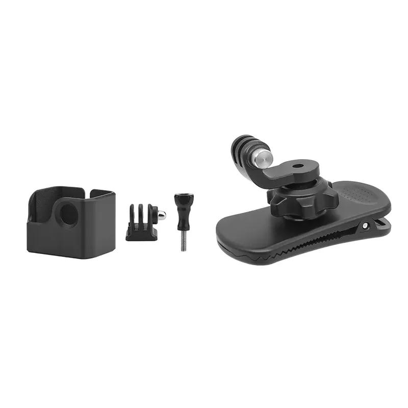 4-in-1 Action-Gimbal Rucksack-Clip Kit Adapter Rand-Erweiterungsclip Rotationshalter für DJI Osmo Pocket 3 Kamera Zubehör