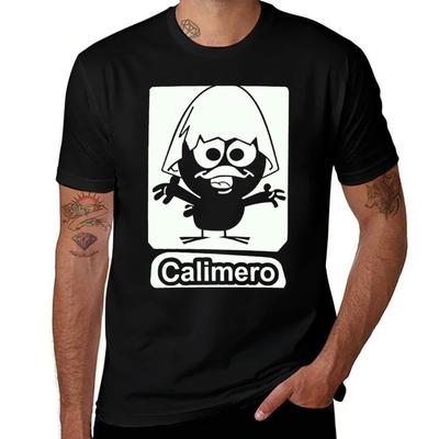 T-shirt Calimero t-shirts pour hommes t-shirt homme coton 100% t-shirts drôles homme T-Shirt