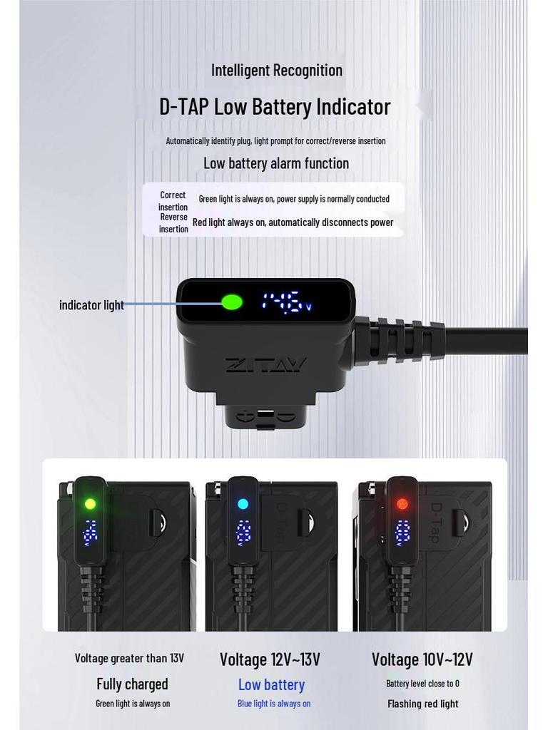 7-Pin Iron DTAP to DJI Focus Pro LiDAR Cable, Lemo 7