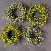 ABS Vibrant Front Door Wreath For Spring Wildflowers In Full Bloom Wedding Wreaths For Front Door