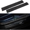 2PCS Car Door Edge Entry Guard, Bling Rhinestone Car Anti-Collision Adhesive Sticker Strip, Door Sill Strip for Rear Bumper Car SUV, Threshold