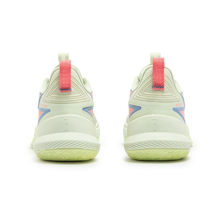 361 Slip Resistant, Abrasion Resistant, Breathable Low top Basketball Shoes Men's Melon Green 672511119-2