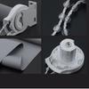 No-Drill Thickened Blackout Flame Retardant Office Roller Blinds with Heat Insulation