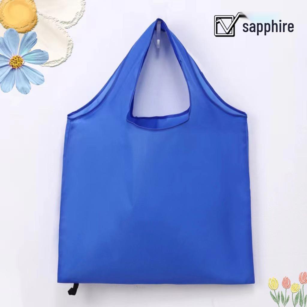 Portable Eco-Friendly Foldable 210T Polyester Grocery Tote Bag