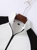 Men's Color Block Waffle Jacket and Sportswear Set - Autumn/Winter Collection