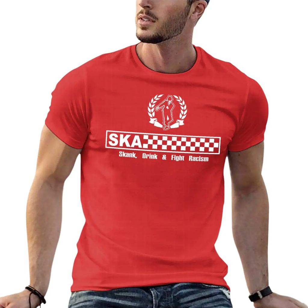 Rude Boy Skinhead Ska Rocksteady Reggae Trojan Oversized TShirt Personalized MenS Clothing 100 Cotton Streetwear Tops Tee