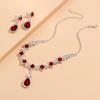 Bridal Jewelry Set Women's Set Banquet Wedding Party Eleganceelegant Necklace Earrings Set