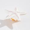 Elegant Big White Flower Ring Adjustable Open Finger Ring for Women Exaggerated Jewelry for Weddings and Birthdays