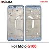 New Middle Frame For Motorola Moto G10 G20 G30 G50 G60 G60S G100 G200 Front Frame Bezel Plate Cover