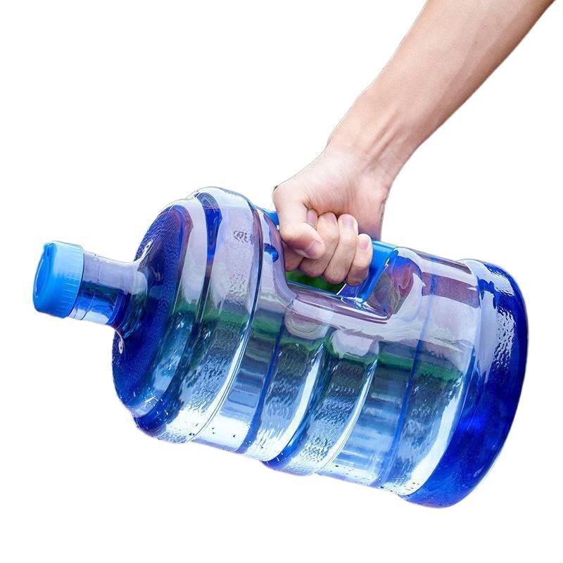 Compact Portable Water Dispenser with Lid - Household Plastic Bucket for Purified Water Storage