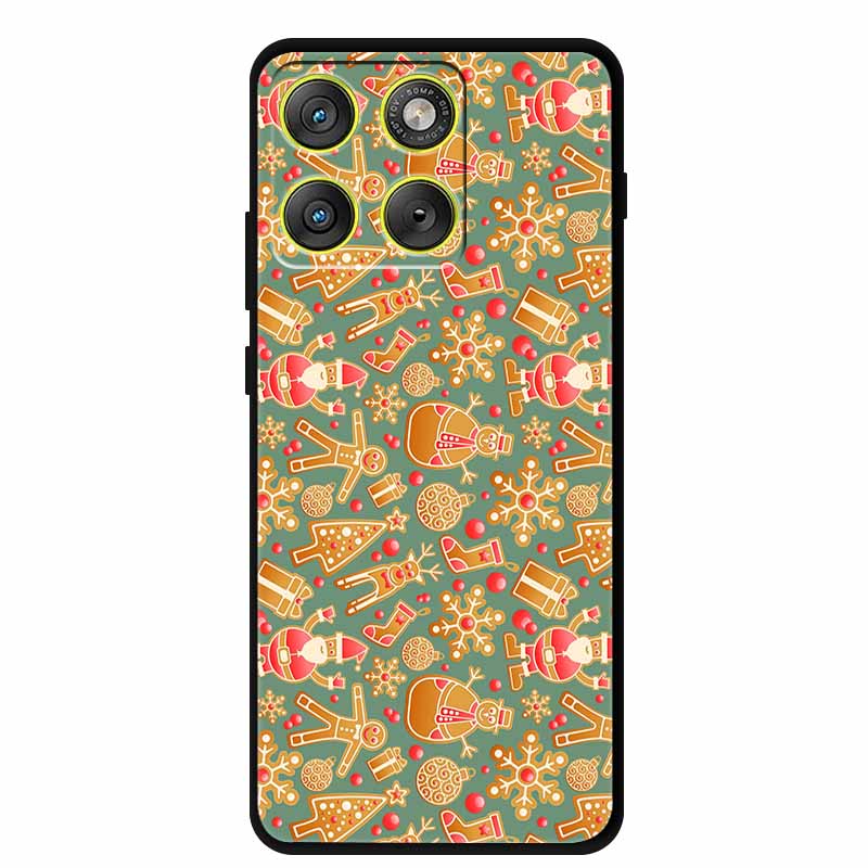 Christmas Phone Cases For Motorola Edge 70 5G Case Silicone Soft Back Cover Christmas Tree for Moto X70 Air 5G Edge70 Back Cover