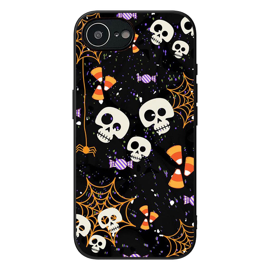 for Motorola Moto Edge 50 One 30 Fusion 40 neo Ultra Pro 20 Lite G85 G84 E15 E14 Case Halloween Little Ghost with Pumpkin Art