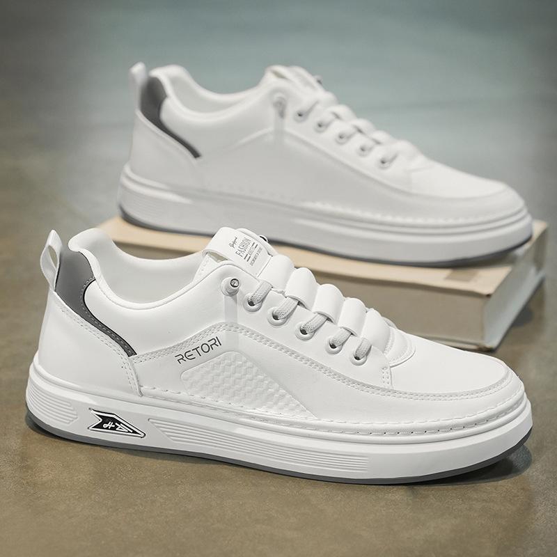 Spring Men's Shoes New Breathable Little White Shoes Men's Trend Versatile Platform Sports Shoes Casual Board Shoes Trendy Shoes