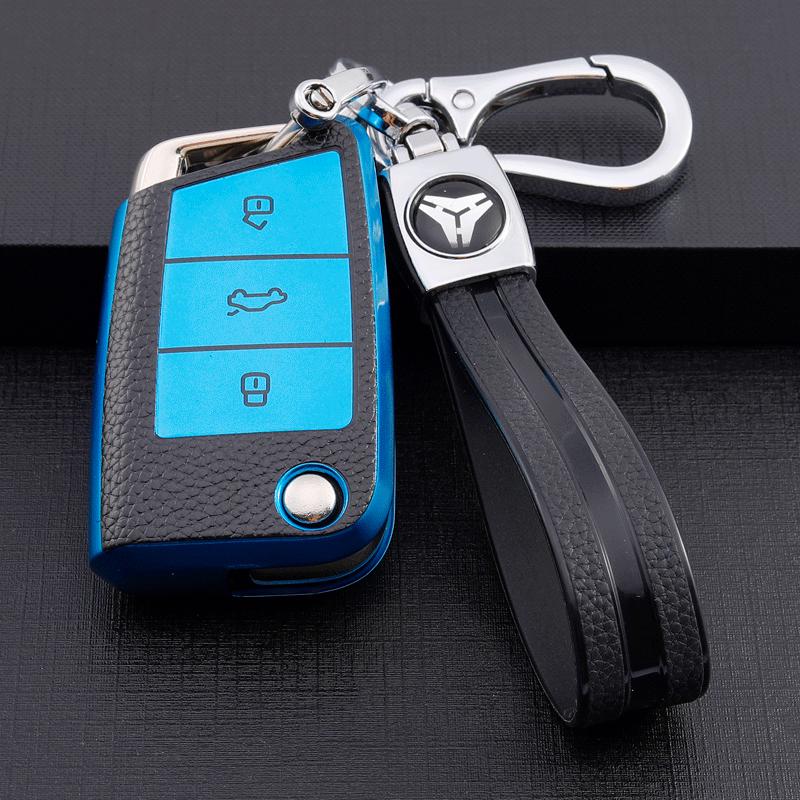 For 2020 Volkswagen Key Case: New Bora, Tiguan L, Lavida, Golf 7, Teramont, Lingdu.