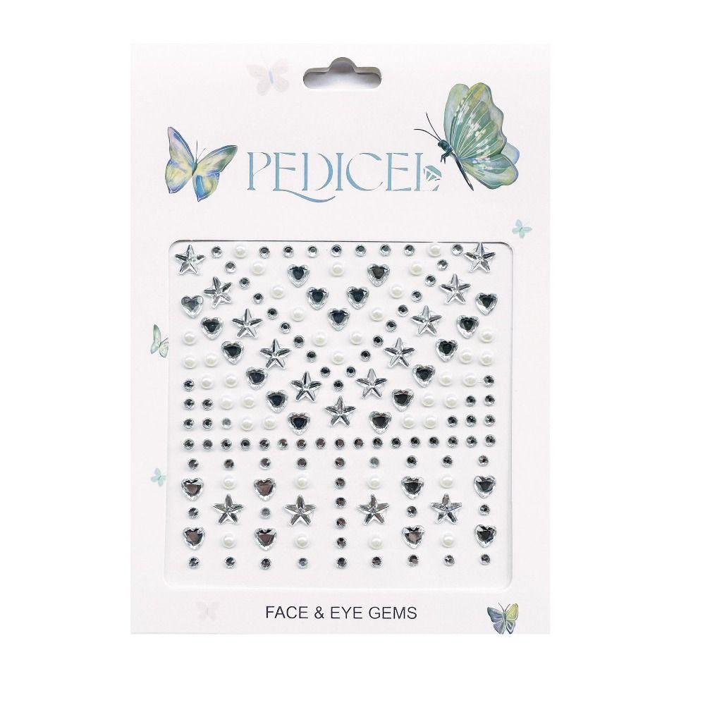 

Клейкі стрази для макіяжу, блискучі маски, самоклейкі татуювання на обличчя, наклейки для тіней, 3D кристалічні перлини