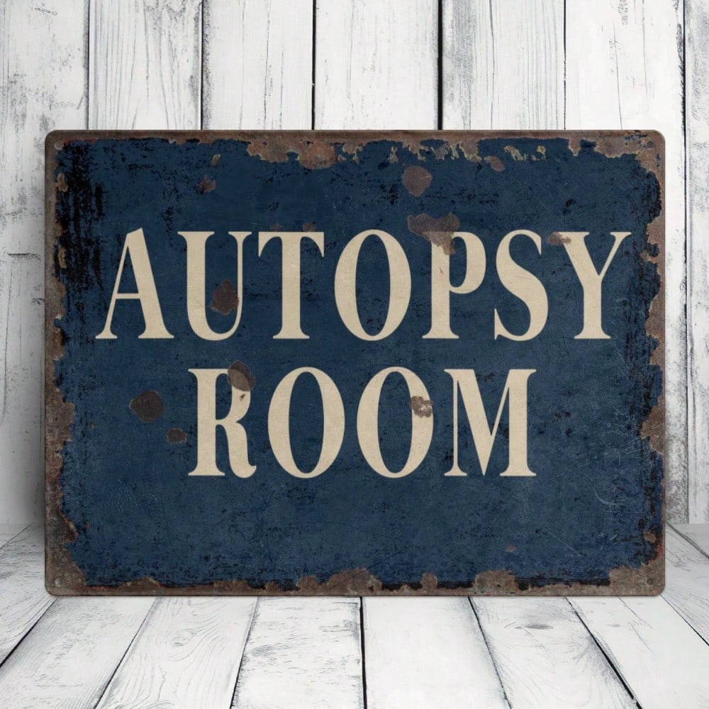 Vintage Metal Sign Retro Wall Art Home Decor 20x30cm
