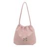 Trendy Butterfly Shoulder Bag with Bucket Handle Design