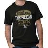 Louisiana Pelican State Gift Souvenir LA Womens or Mens Crewneck T Shirt Tee