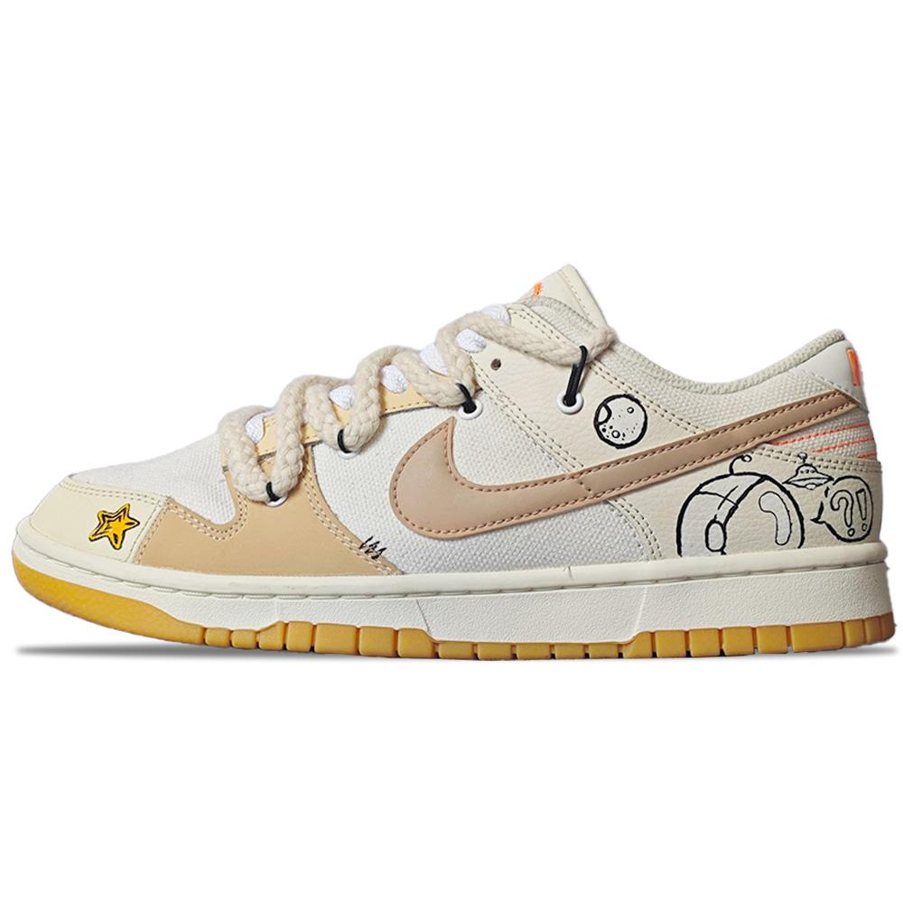 

Nike Dunk Space Bunny Fashion Trend Cushioning Abrasion Resistant Cushioning, Wear Resistant Low top Skateboard Shoes FJ5475-100(Team307-2) 38