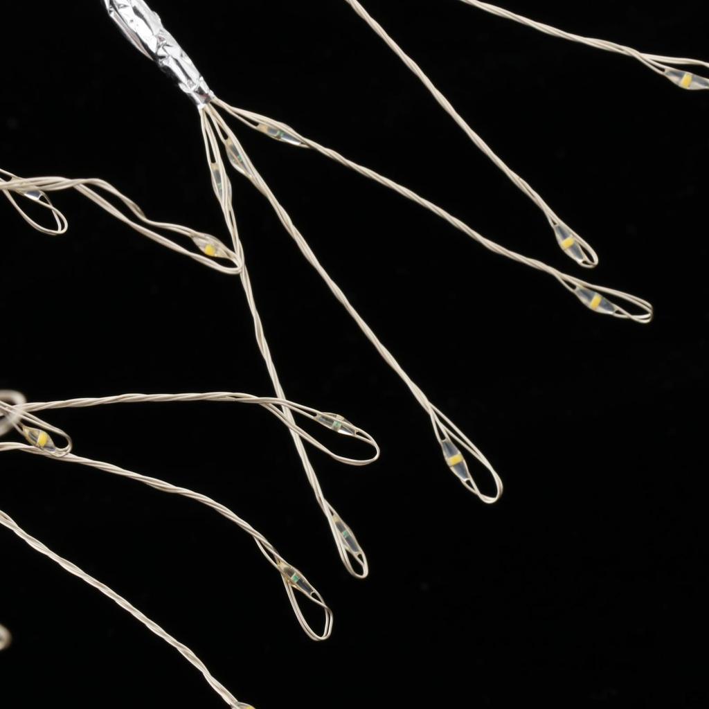 Lighted Tabletop with USB and Battery Operated LED Tree Lights for Wedding Party Christmas Holiday