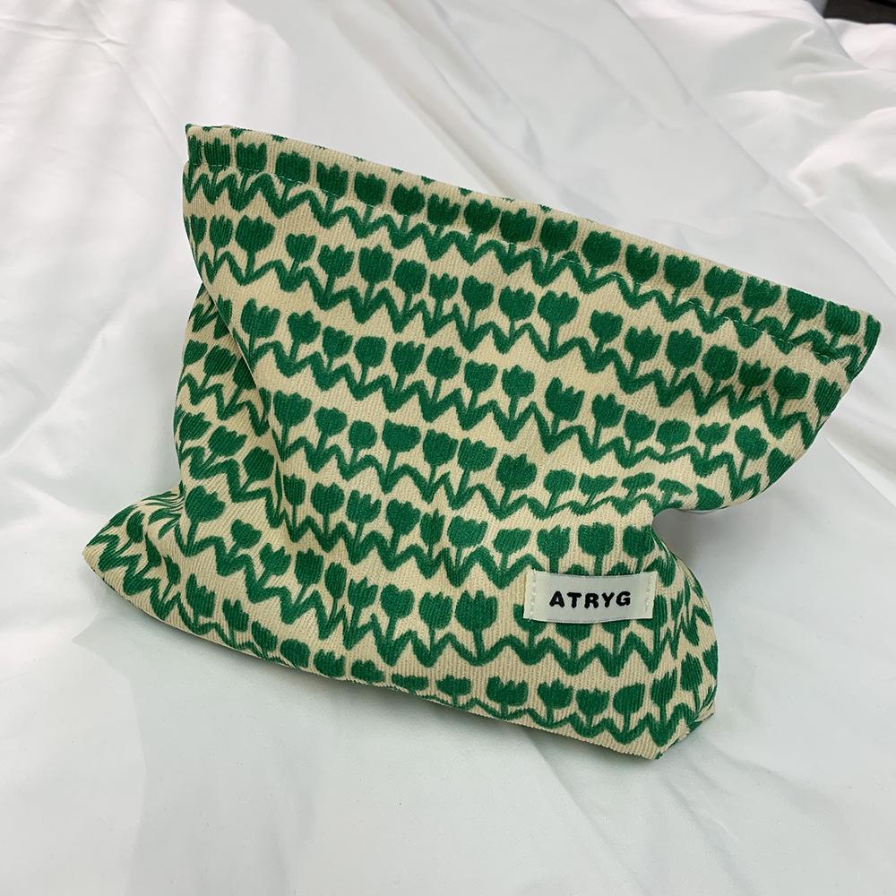 

Ретро Вельвет, Косметичка, Цветочный Жаккард, Портативная для Путешествий, Ручная Сумка для Хранения, Сумка для Туалетных Принадлежностей