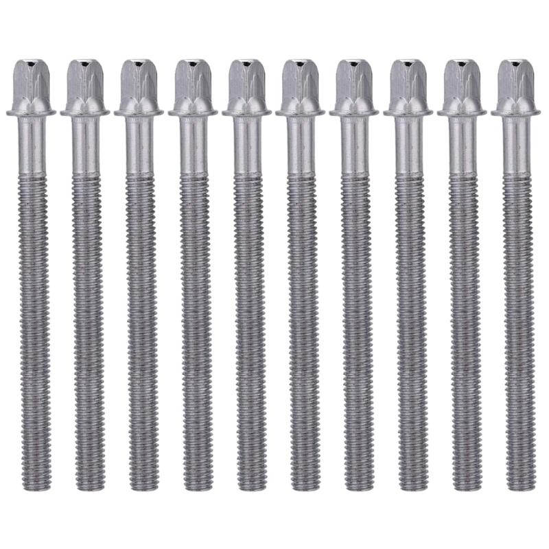 10Pcs Drum Screws Snares Drum Lugs Screws Snares Drum Lug Screws Snares Drum Tension Lug Screws Drum Tight Tension Rods