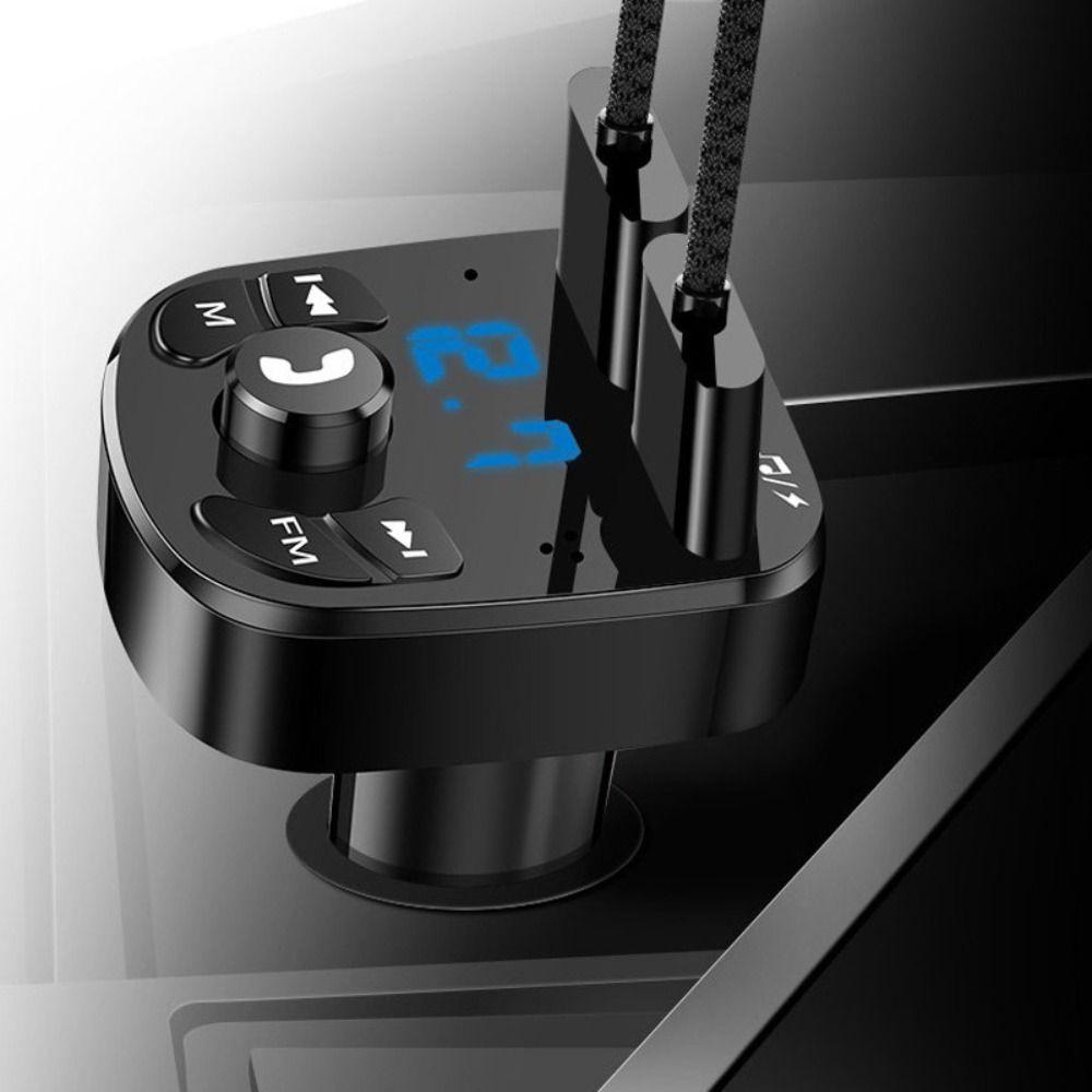 Fast Charger Car Charger Bluetooth Compatible 5.0 Fm Transmitter High Quality Car Mp3 Player
