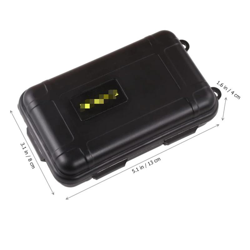 Water & Shock Resistant Airtight Dry Box - Rated Storage Case for Survival Kits, Matches, EDC Gear, Camping Hiking Essentials