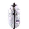 Gradient Cotton Jacket for Bichon - Two-Legged, Adjustable Fit, Plus Velvet for Warmth