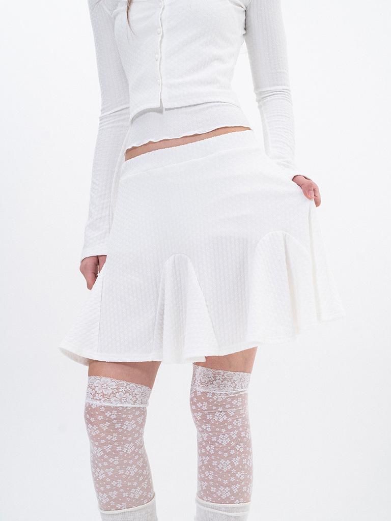Lupeon Pico Volume Skirt / Pico Volume Skirt [White]