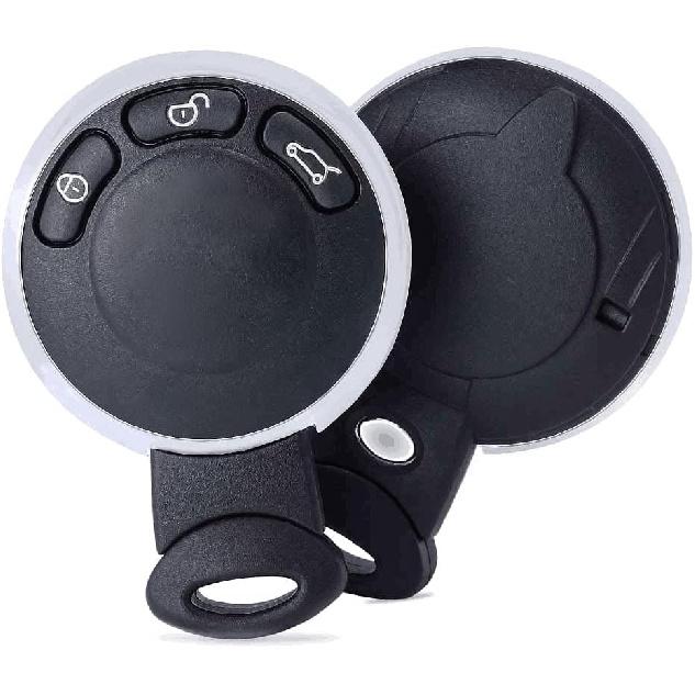 keyless entry remote car Key fob Shell Case 3 Button for BMW Mini Cooper 2007-2014,Just Key Shell