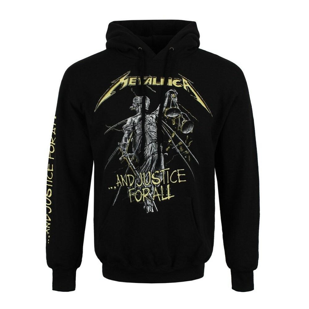 Metallica Unisex Adult And Justice For All Tracks Hoodie