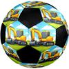 Excavator Theme Size 5 Soccer Ball, Suitable for Both Indoor and Outdoor Matches, a Gift Suitable for Everyone.