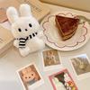 Kawaii Miffy Cute Plush Pendant Cartoon Rabbit Winter Series Snowman Versatile Backpack Decoration Key Chain Girl Festival Gift